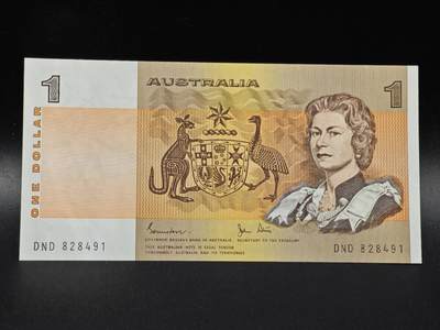 【淘币小摊】限时拍第八百拍  纸币场  满百包邮可预留两周  周一统一发货  - 澳大利亚1元