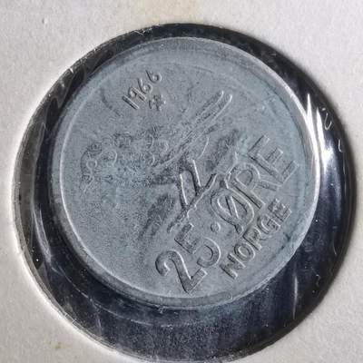 沼泽如烟--第906场 - 挪威1966年25欧尔