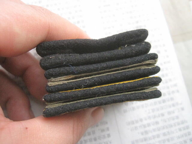 04--55水兵方块肩章3付一组（列兵、下士、中士）（2）