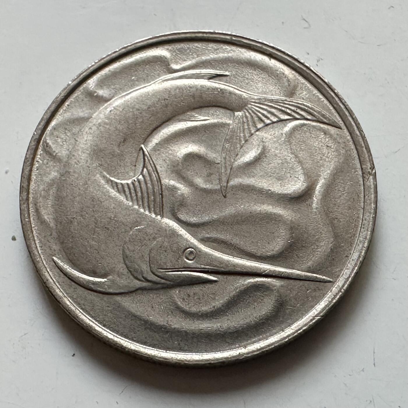 🌹外币初藏🌹🐯2025年第129场  每周二四六晚8️⃣点 接代拍 新加坡1977年20分