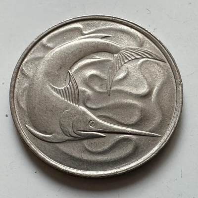 🌹外币初藏🌹🐯2025年第129场  每周二四六晚8️⃣点 接代拍 - 新加坡1977年20分