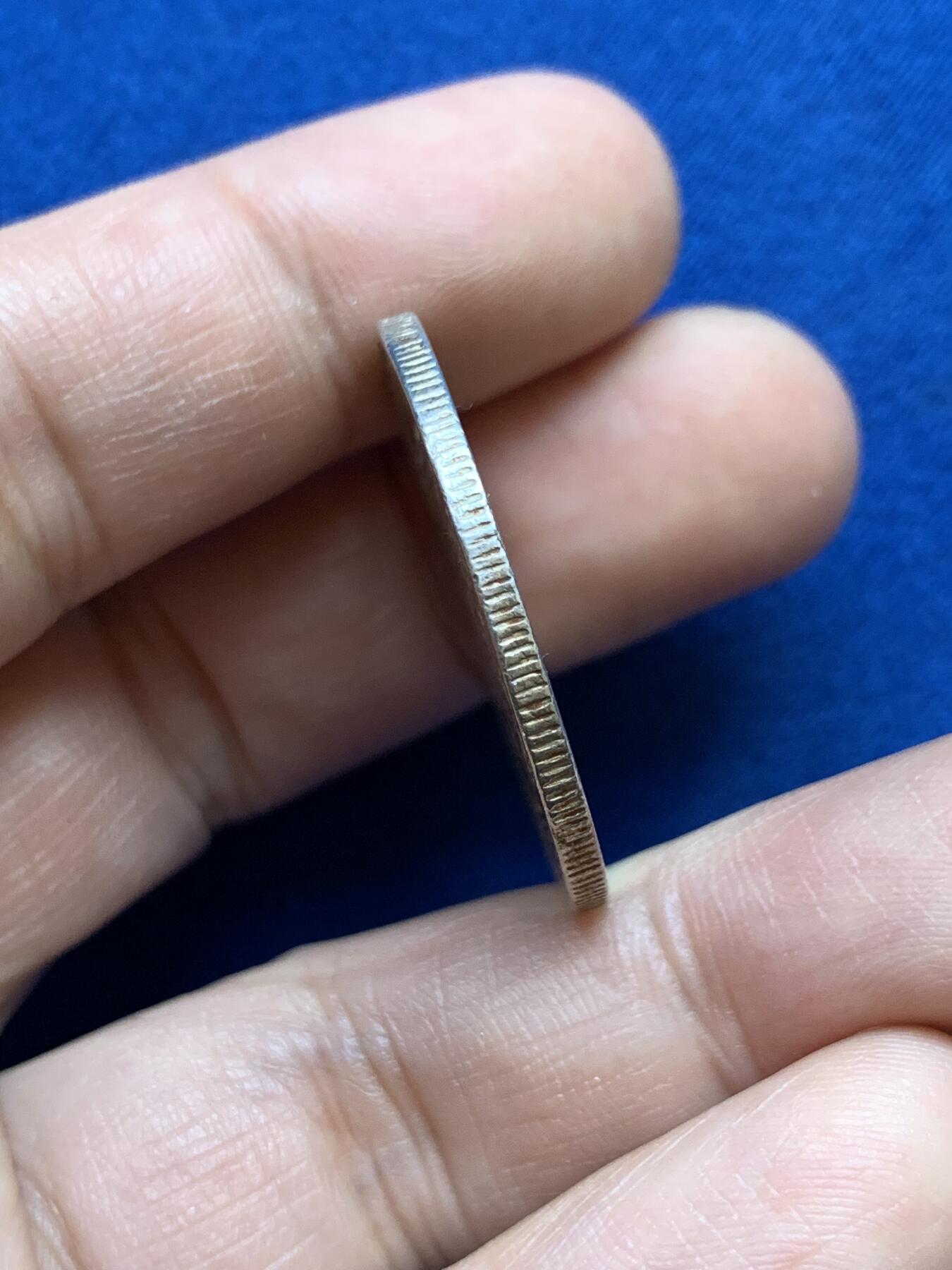 《竞宝斋》第439场 周日，周一，周二 3场连拍 （全场包邮） 缅甸孔雀1KYAT银币 细节见图