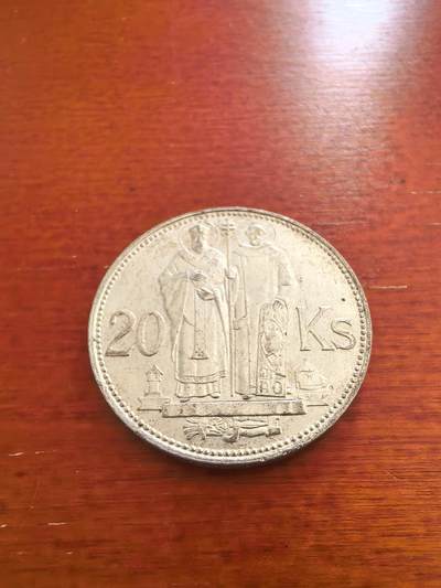 长老汇蛇年精选第七十四场拍卖 - 1941斯洛伐克年双圣20克朗银币