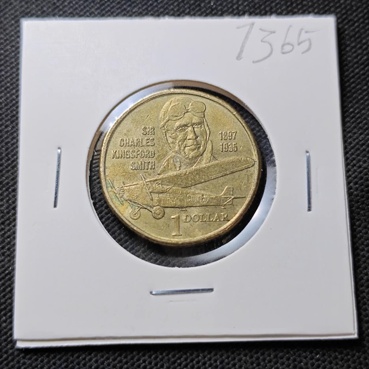 KK钱币收藏小铺  第373场  2月预留时间 周末发货  澳大利亚1元纪念币