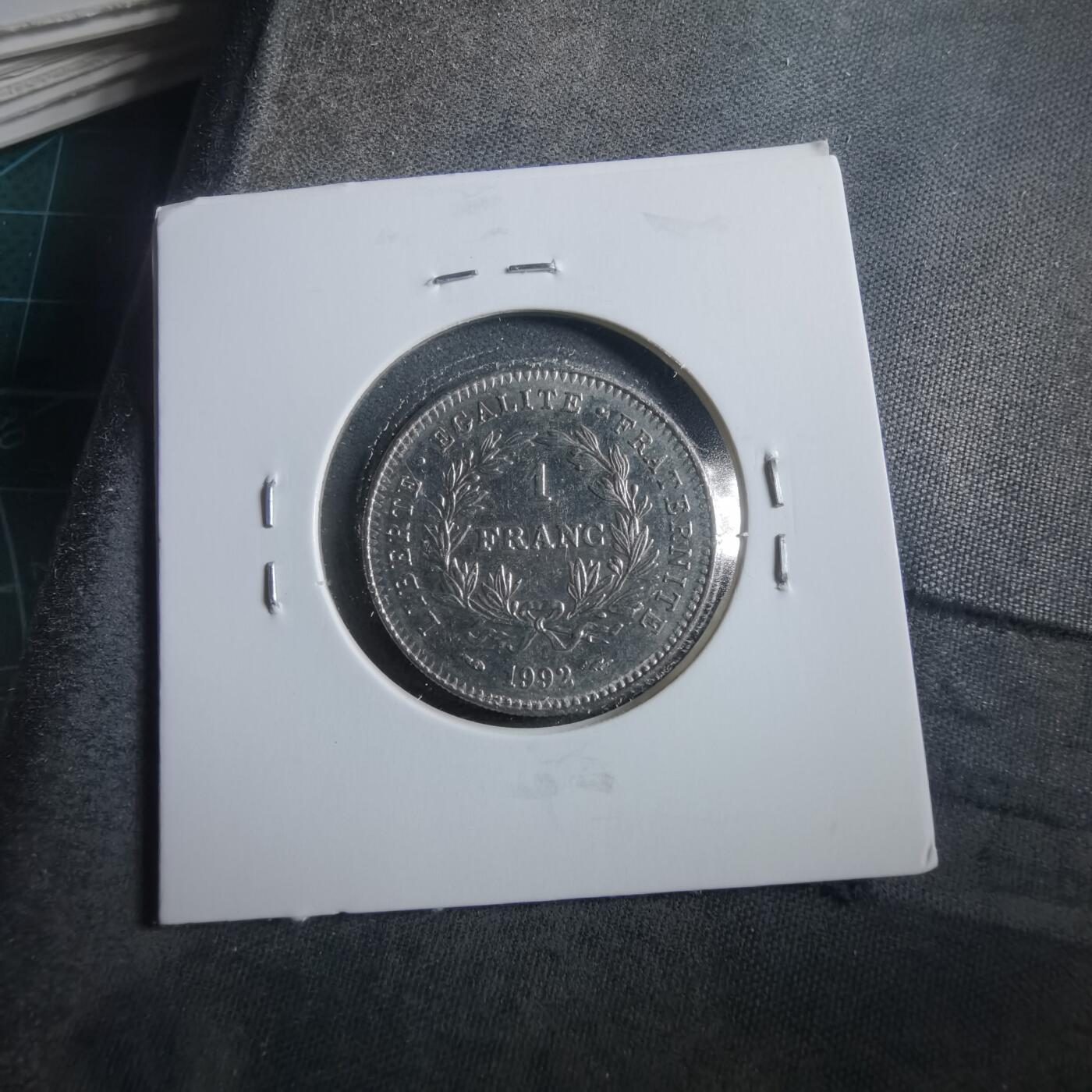 沼泽如烟--第906场 法国1992年1法郎