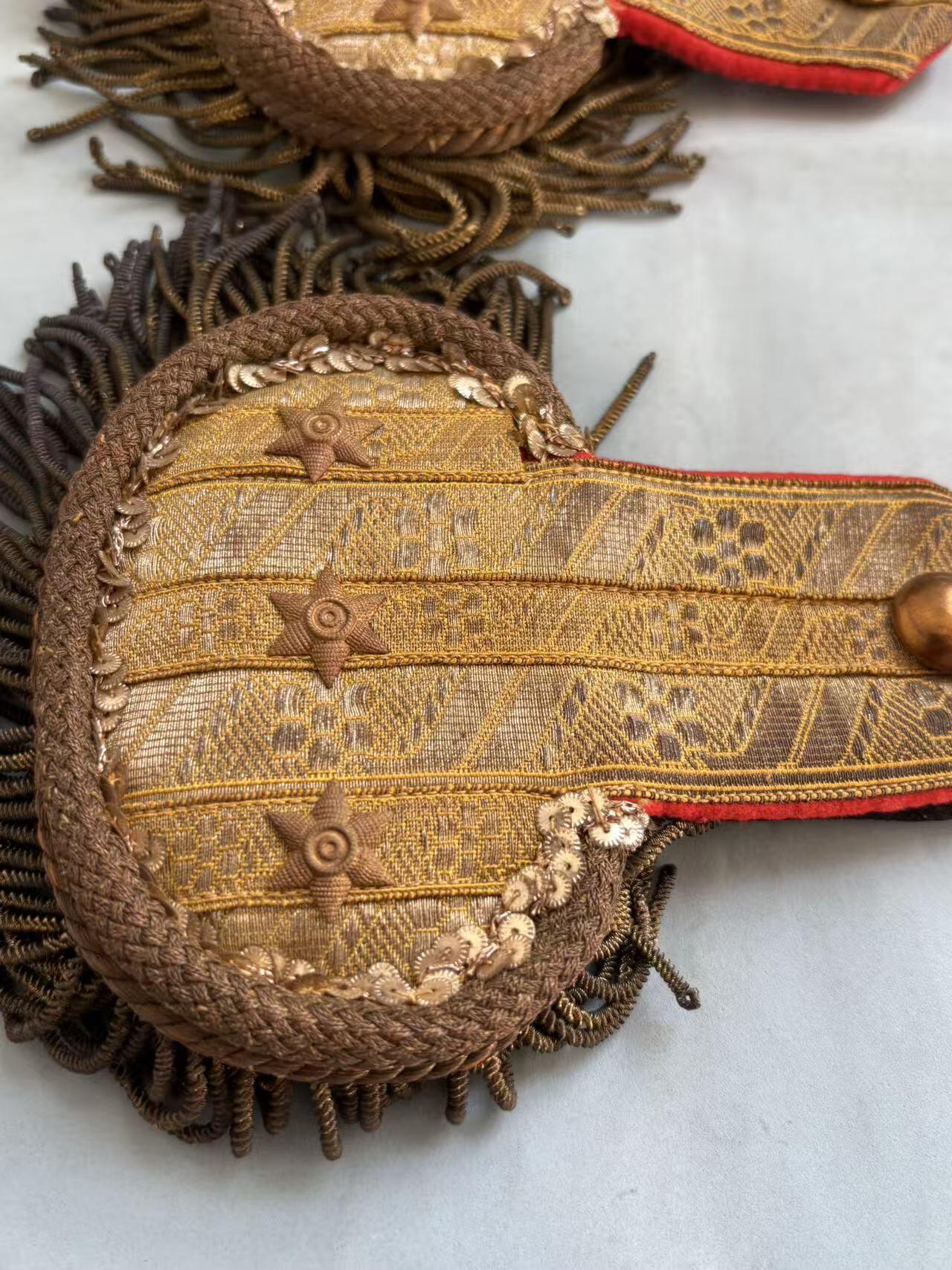 盛世勋华——号角文化勋章邮票专场拍卖第288期 奥匈帝国骑兵中将礼服肩章