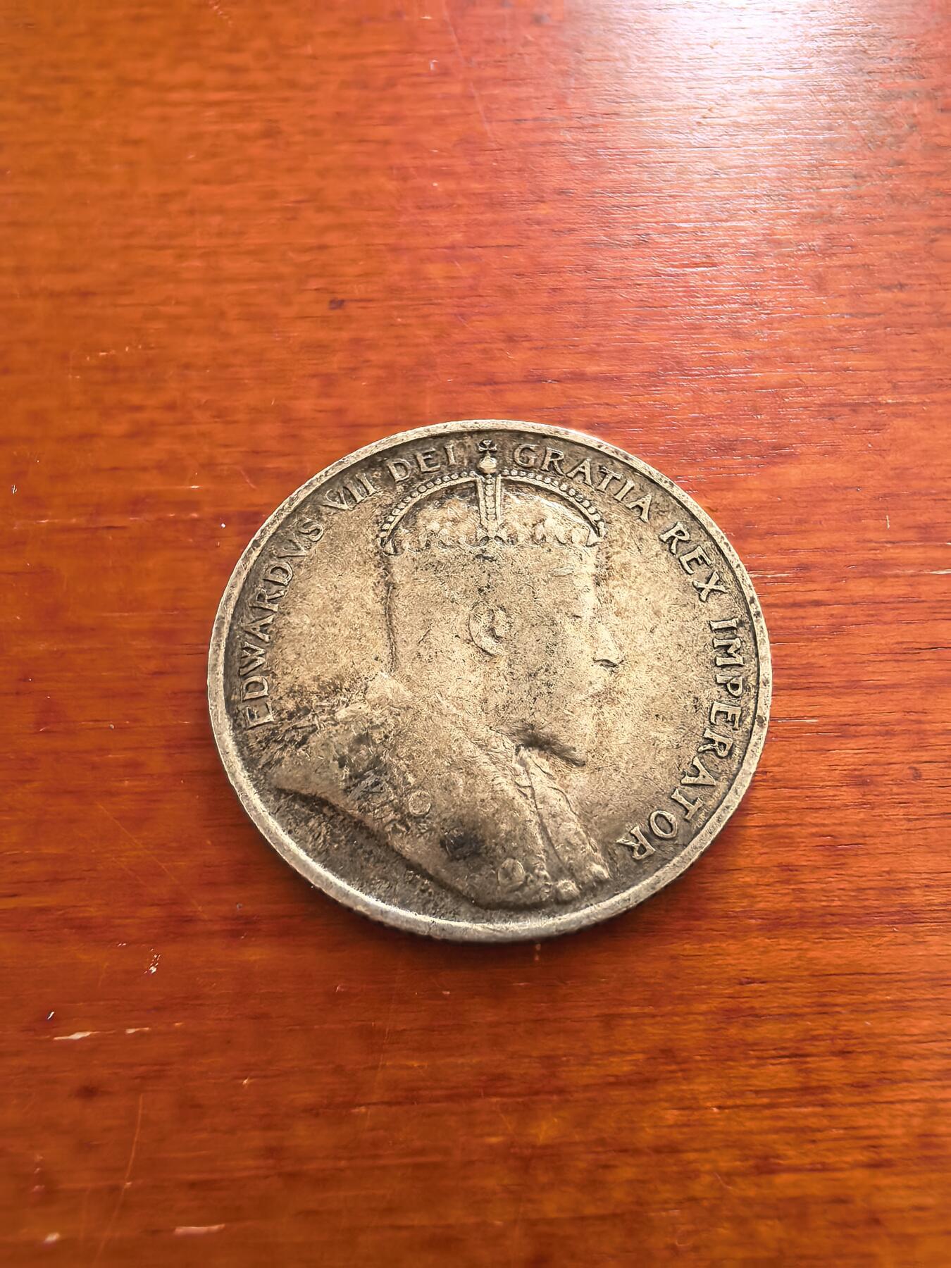 长老汇蛇年精选第七十四场拍卖 1907塞浦路斯爱德华七世9皮阿斯特银币，少见