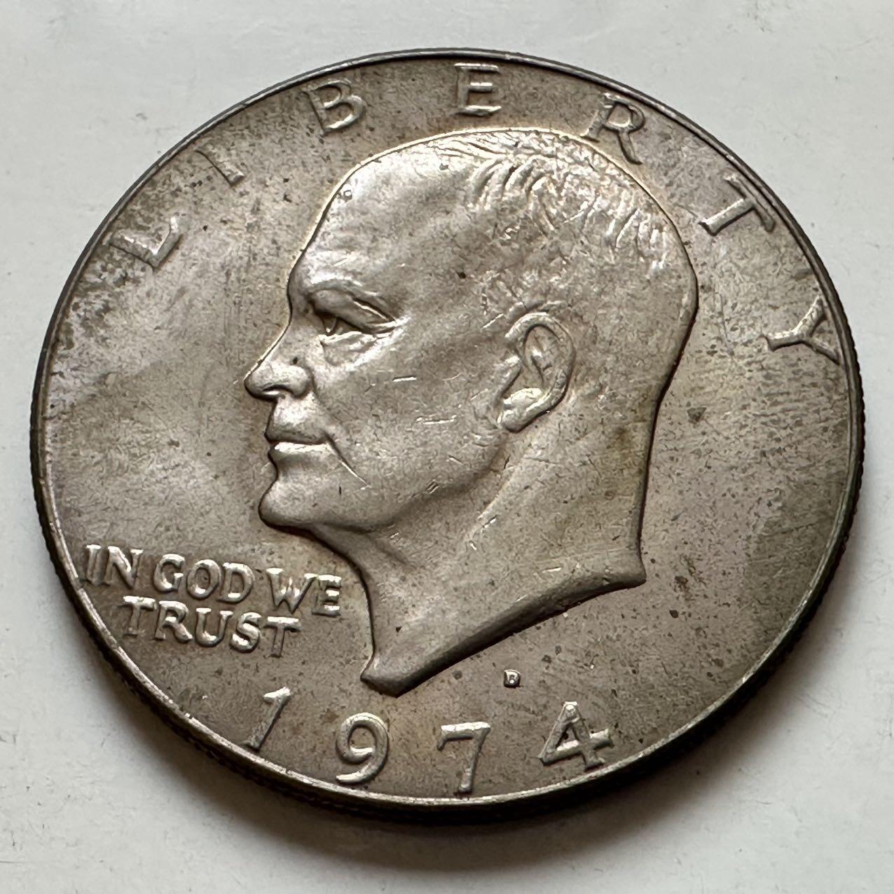 🌹外币初藏🌹🐯2025年第129场  每周二四六晚8️⃣点 接代拍 美国1974年大美元