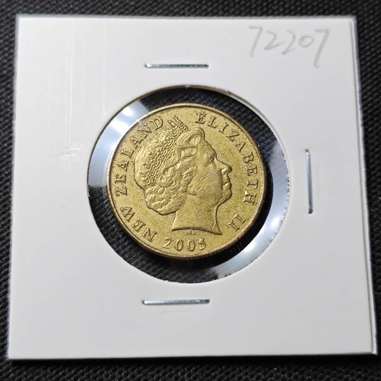 KK钱币收藏小铺  第372场  2月预留时间 周末发货  新西兰1元