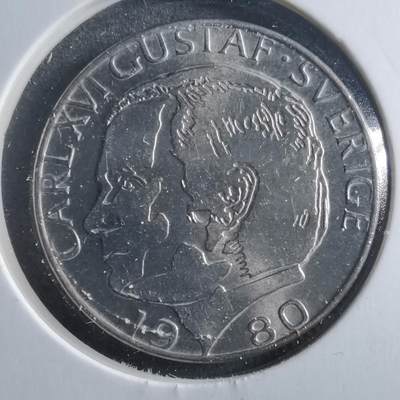 沼泽如烟--第906场 - 瑞典1980年1克朗