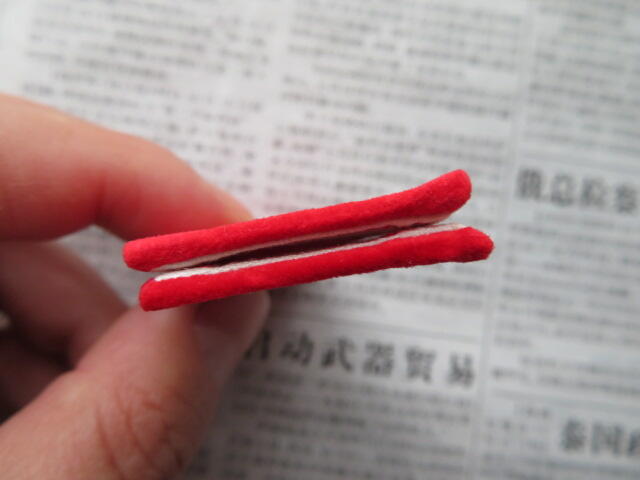 70--【全新】【有姓名信息】65扎线红领章一付20220104-1