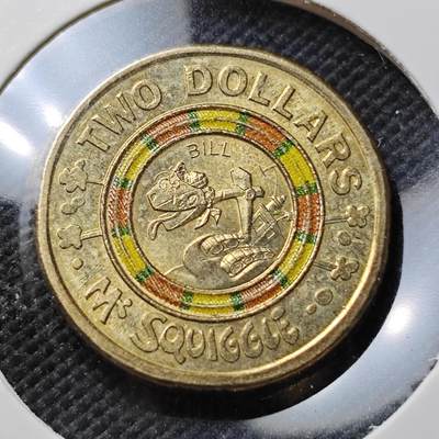 KK钱币收藏小铺  第373场  2月预留时间 周末发货 -  2019澳大利亚2元彩色纪念币