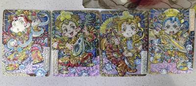 NO.15 好又多金牌大场，双11狂欢继续！每周一站式配齐，方便凑单！（周6晚8点截拍，卖家送拍0抽成！） - 卡萃 风调雨顺 李尊奇 Q版四大天王 粗闪