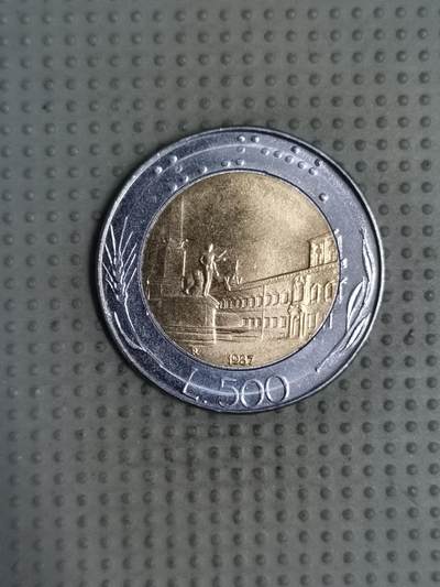 2025年第119场各国散币拍卖（总第119场） - 意大利1987年500里拉