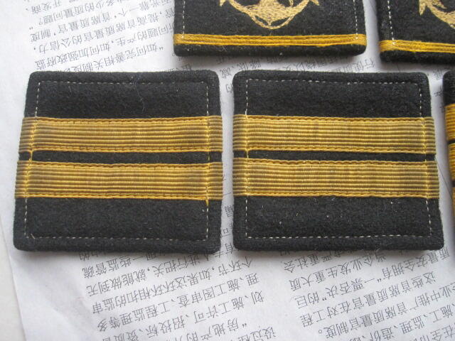 04--55水兵方块肩章3付一组（列兵、下士、中士）（2）