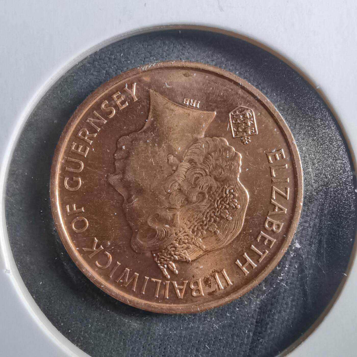 沼泽如烟--第906场 根西1998年1便士