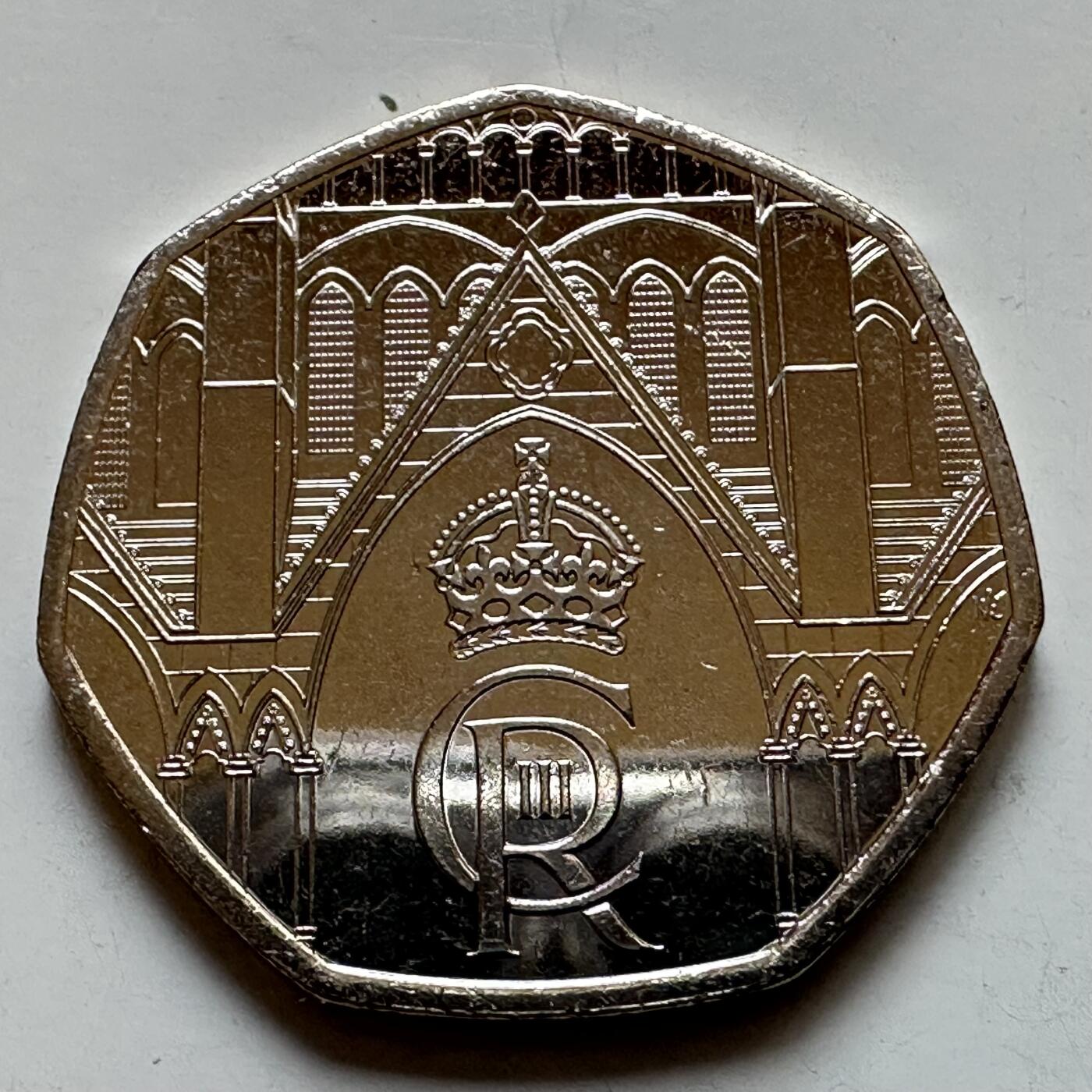 🌹外币初藏🌹🐯2025年第129场  每周二四六晚8️⃣点 接代拍 英国2023年50便士