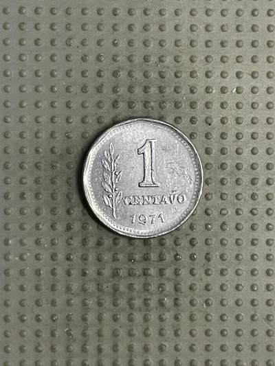 2025年第120场各国散币拍卖（总第120场） - 阿根廷1971年1分