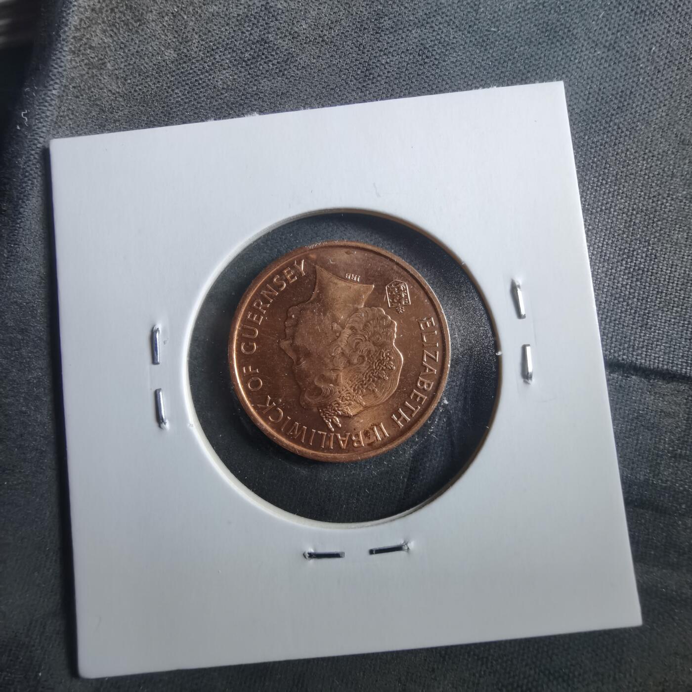 沼泽如烟--第906场 根西1998年1便士