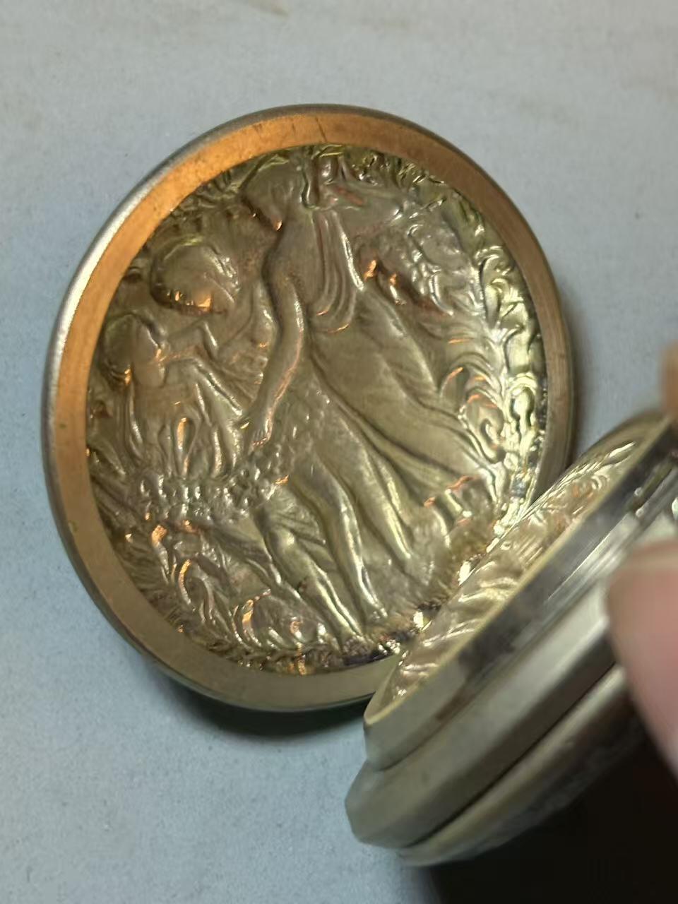 盛世勋华——号角文化勋章邮票专场拍卖第288期 苏联莫尔尼亚（Molnija）美惠三女神机械怀表