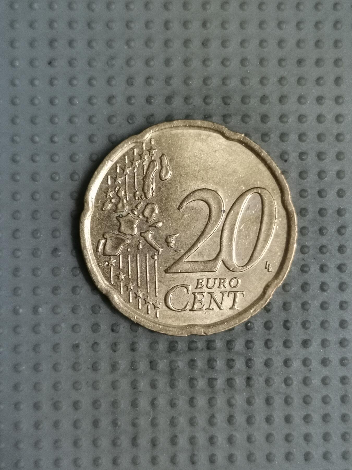 2025年第119场各国散币拍卖（总第119场） 卢森堡2005年20欧分