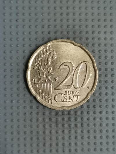 2025年第119场各国散币拍卖（总第119场） - 卢森堡2005年20欧分