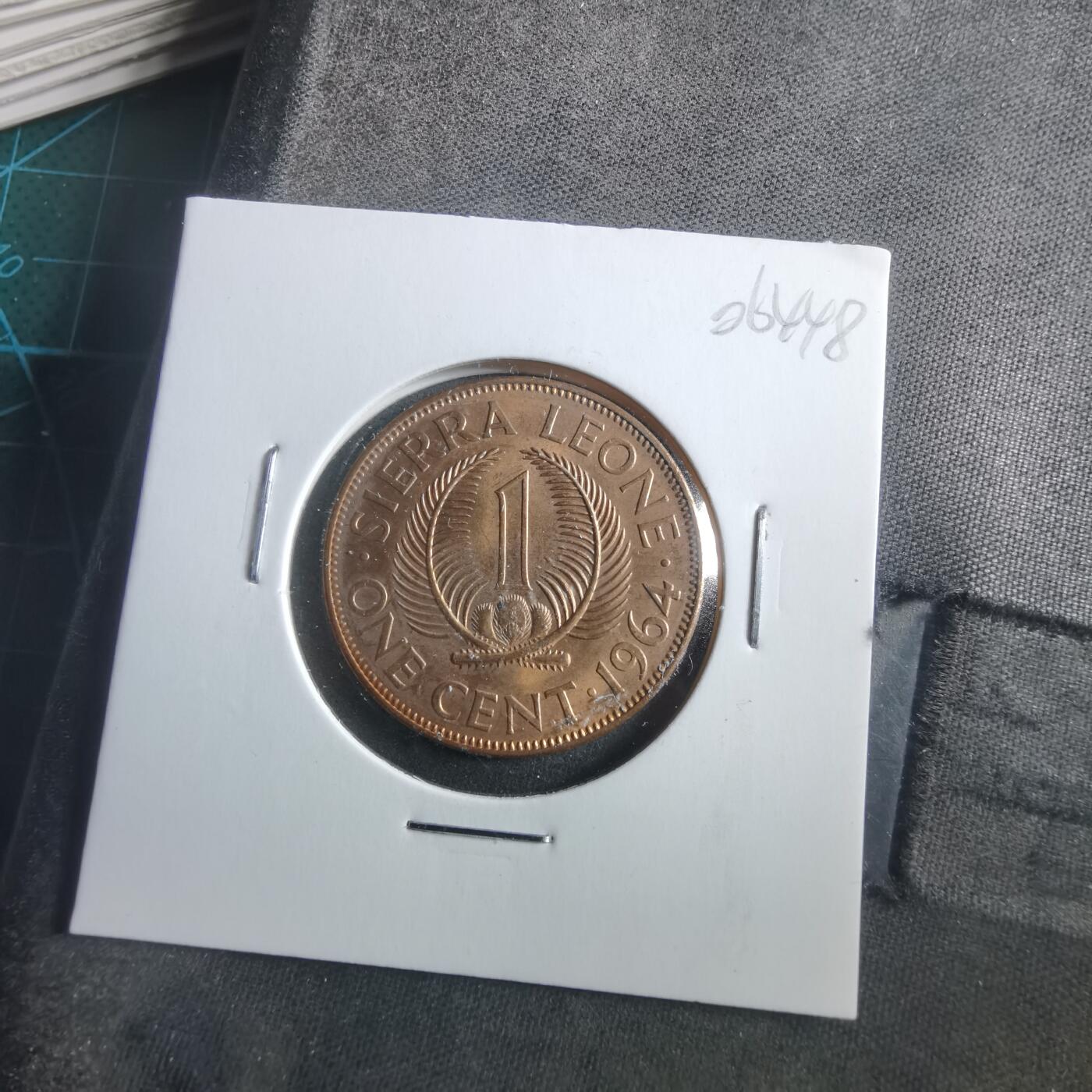 沼泽如烟--第906场 塞拉利昂1964年一分