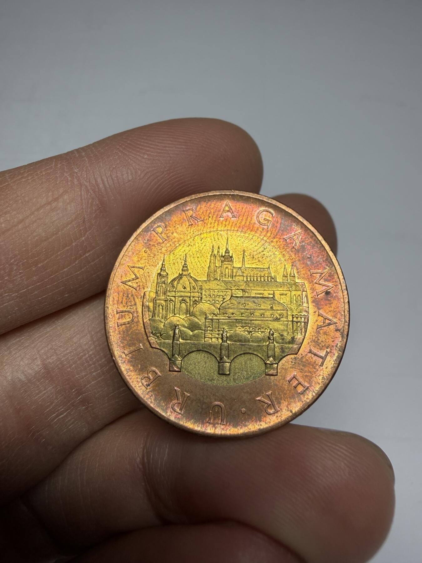 2025年集古藏今外币拍卖第十期-第7场—（总第287拍），可以寄存60天，满160元包邮。 带光2018年捷克50克朗