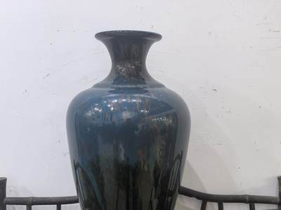 回流大尺寸琉璃花瓶摆件