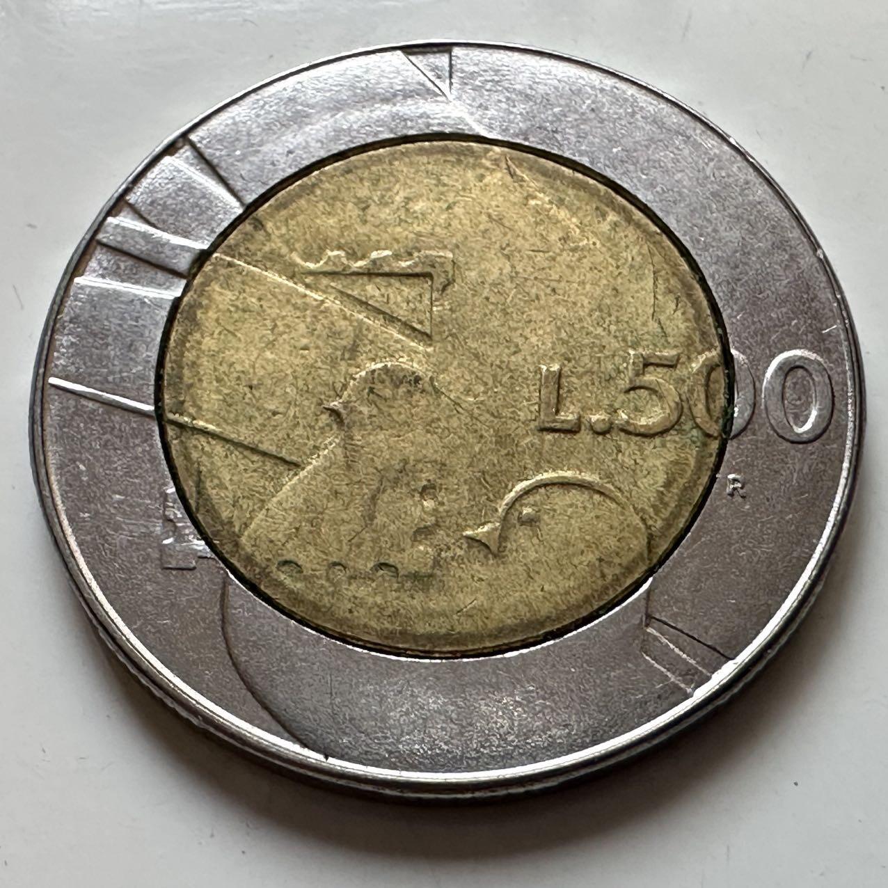 🌹外币初藏🌹🐯2025年第129场  每周二四六晚8️⃣点 接代拍 圣马力诺1990年500里拉