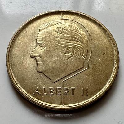 🌹外币初藏🌹🐯2025年第129场  每周二四六晚8️⃣点 接代拍 - 比利时1996年五法郎