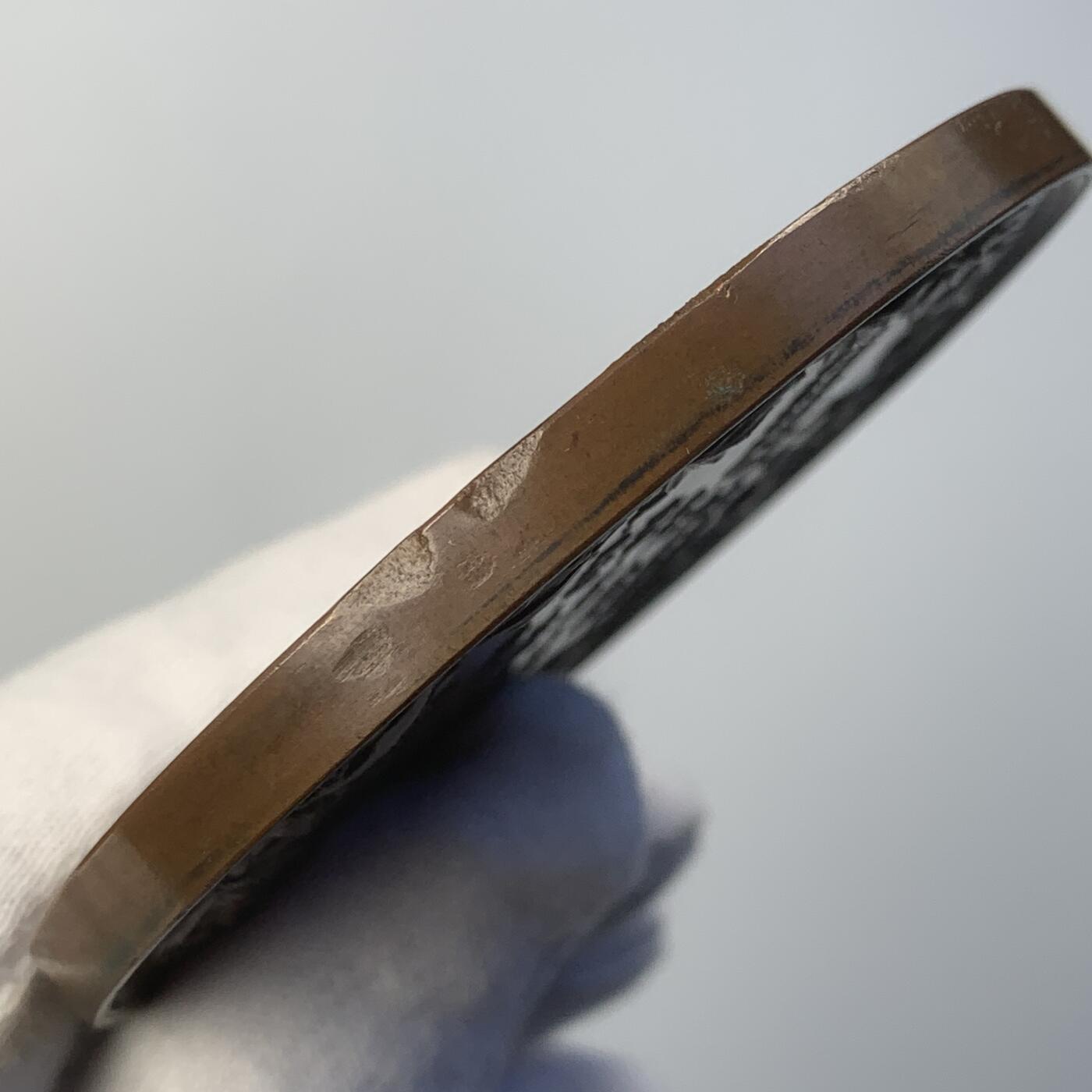 掌中浮雕-藏着的欧洲第042场 1871年意大利王国全国统一并迁都罗马纪念大铜章，75mm