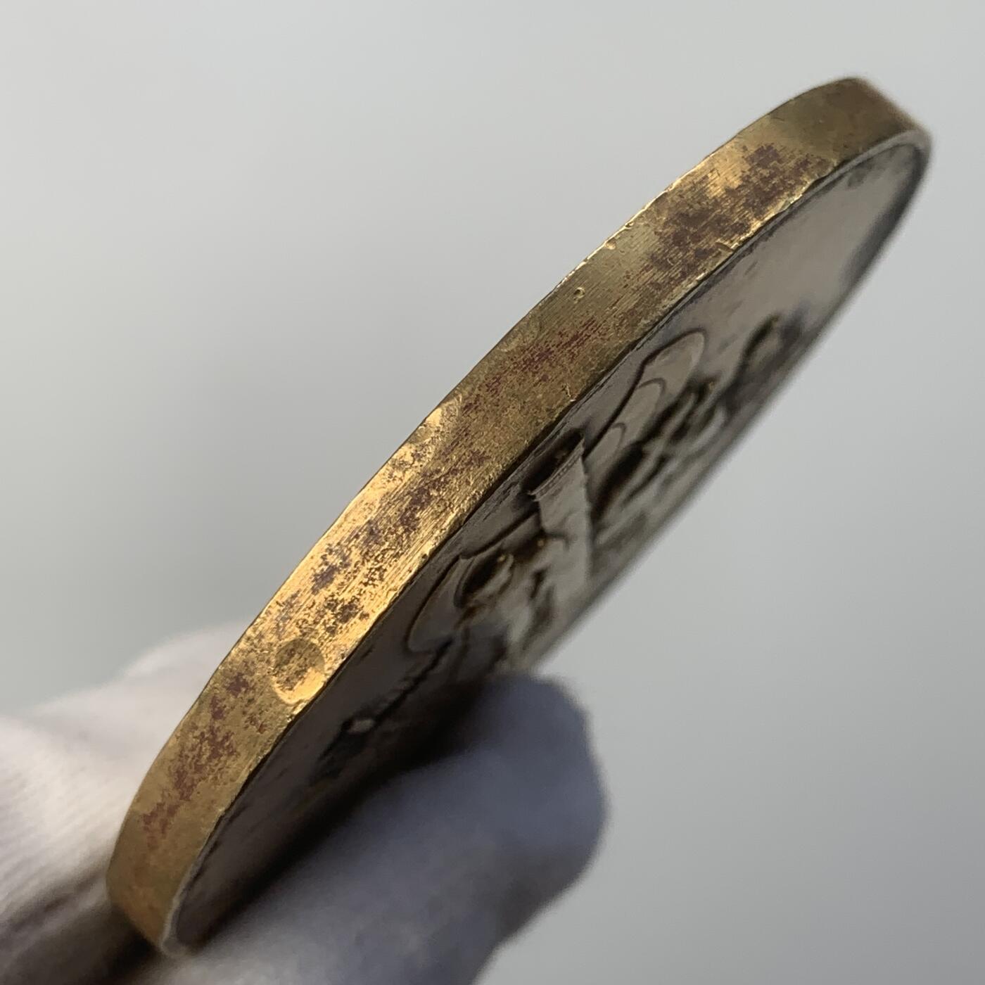 掌中浮雕-藏着的欧洲第042场 1941年法国贝当元帅大铜章，68mm，146g，大师皮埃尔.图林作品