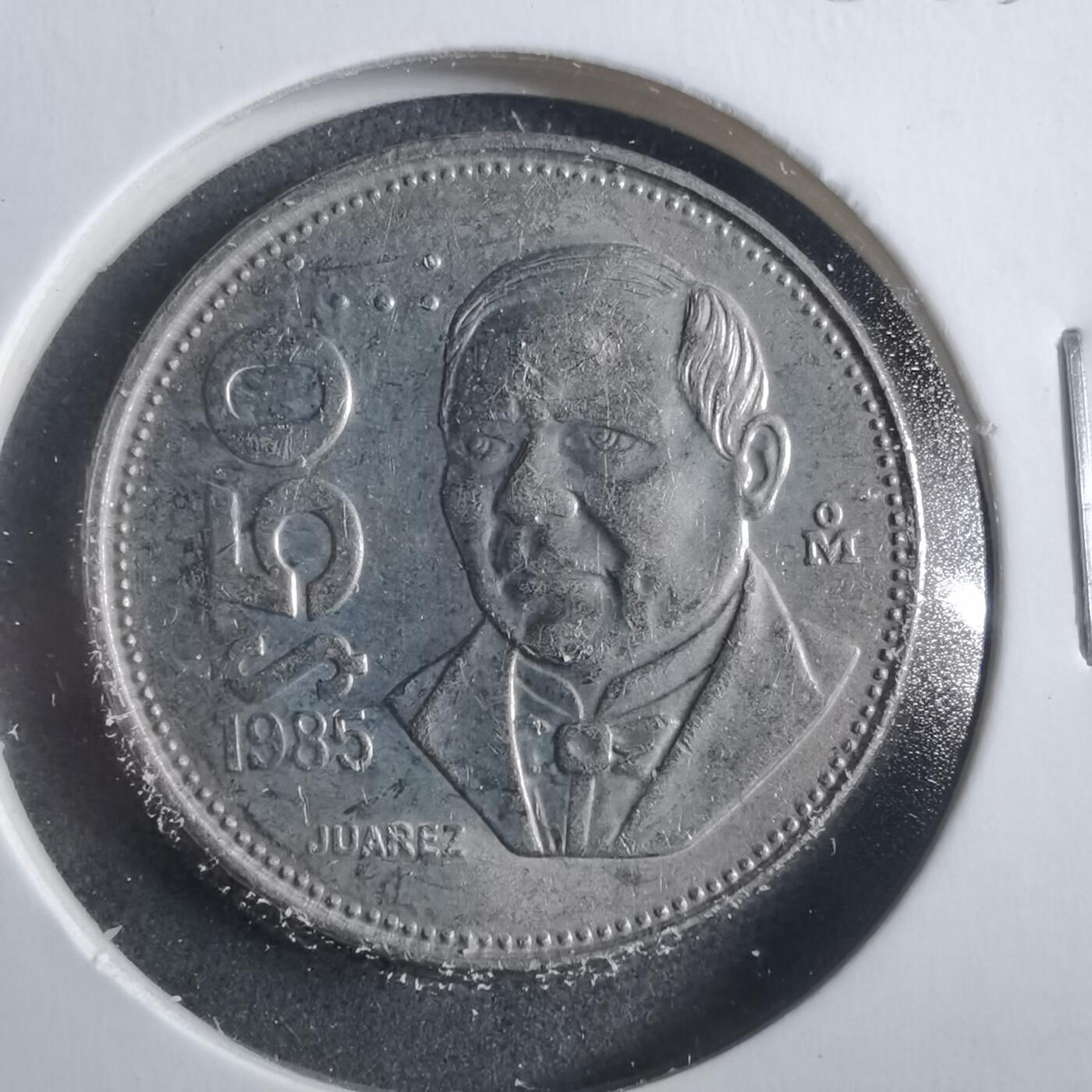 沼泽如烟--第906场 墨西哥1985年50比索