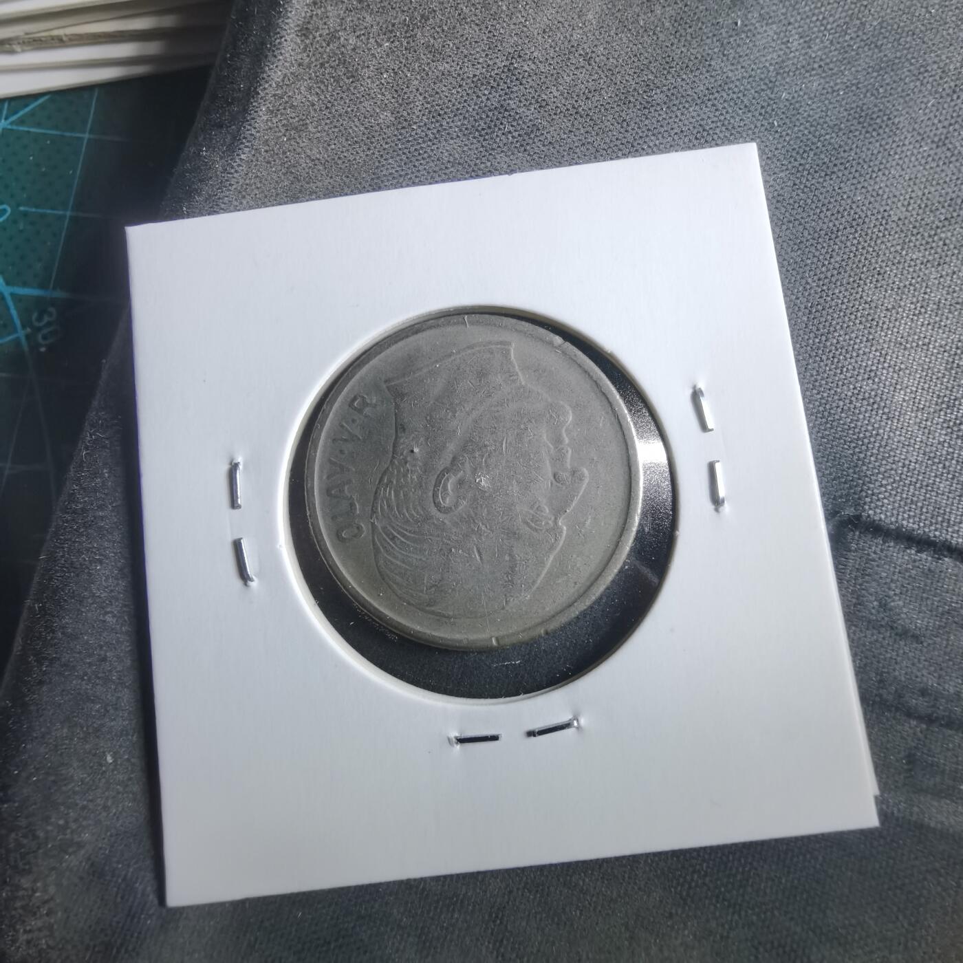 沼泽如烟--第906场 挪威1967年1克朗