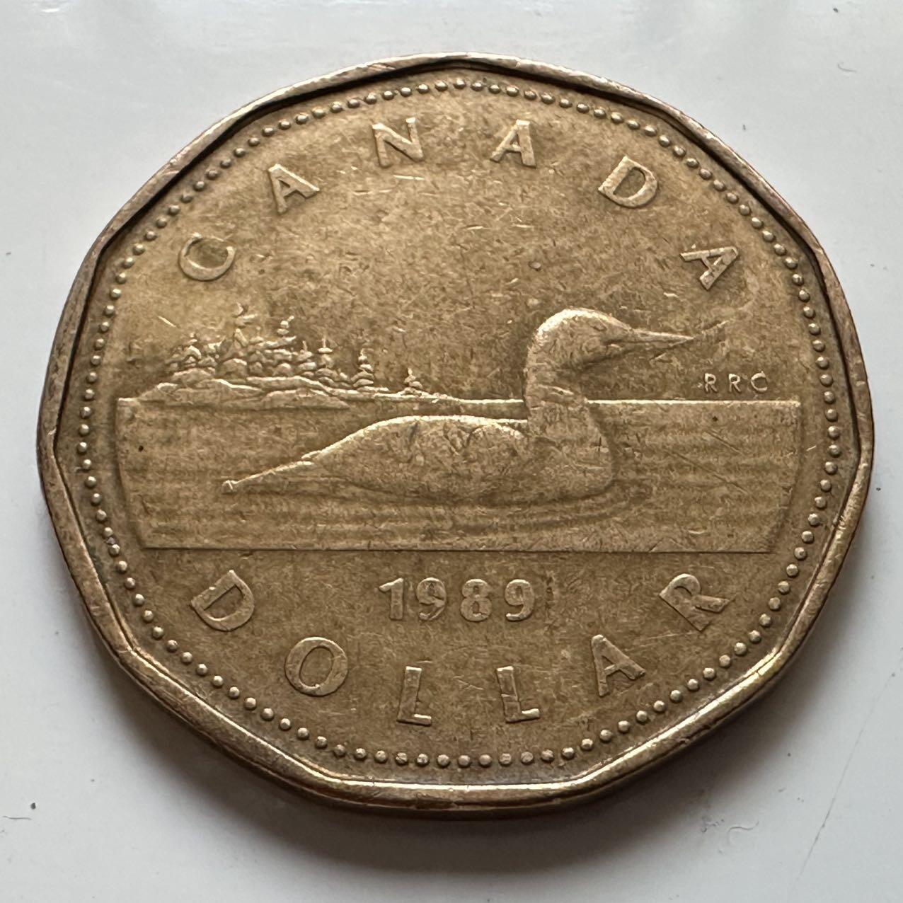 🌹外币初藏🌹🐯2025年第129场  每周二四六晚8️⃣点 接代拍 加拿大1989年¥1