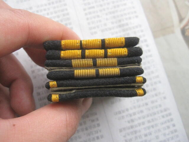 04--55水兵方块肩章3付一组（列兵、下士、中士）（2）