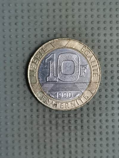 2025年第119场各国散币拍卖（总第119场） - 法国1990年10法郎