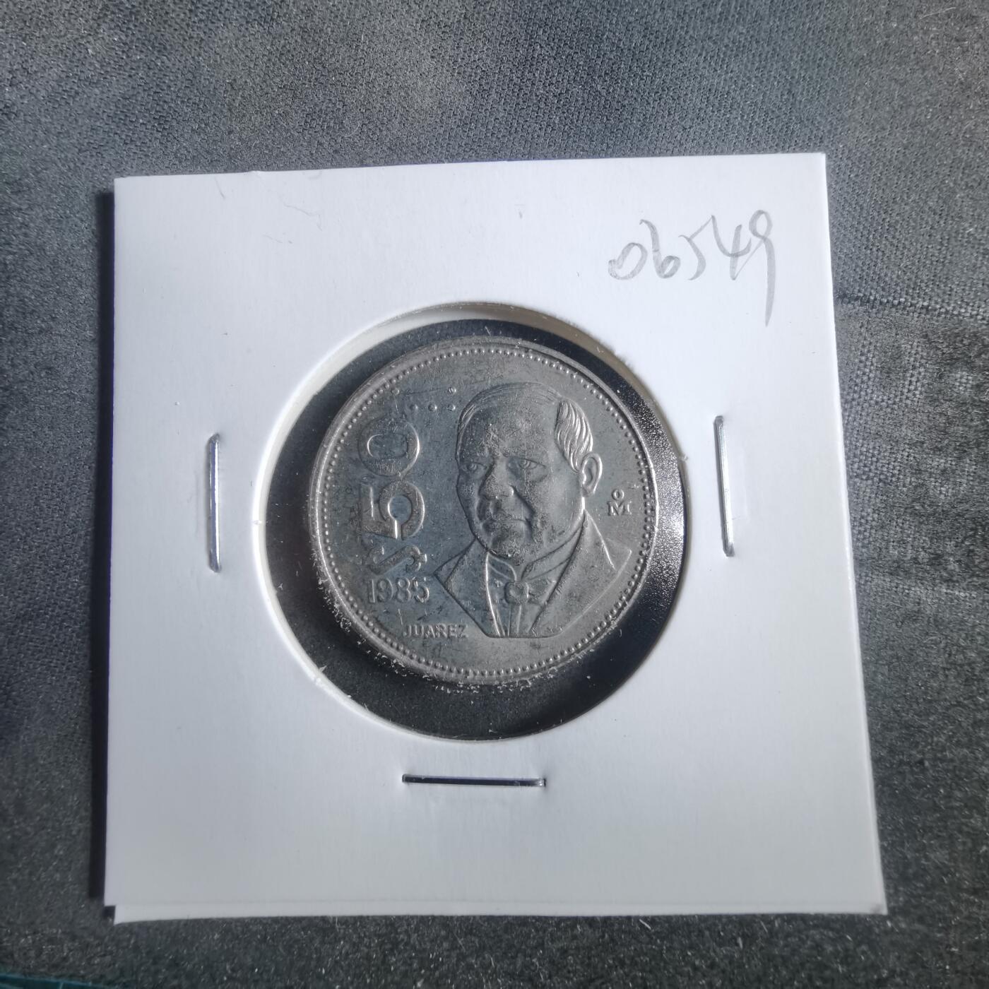 沼泽如烟--第906场 墨西哥1985年50比索