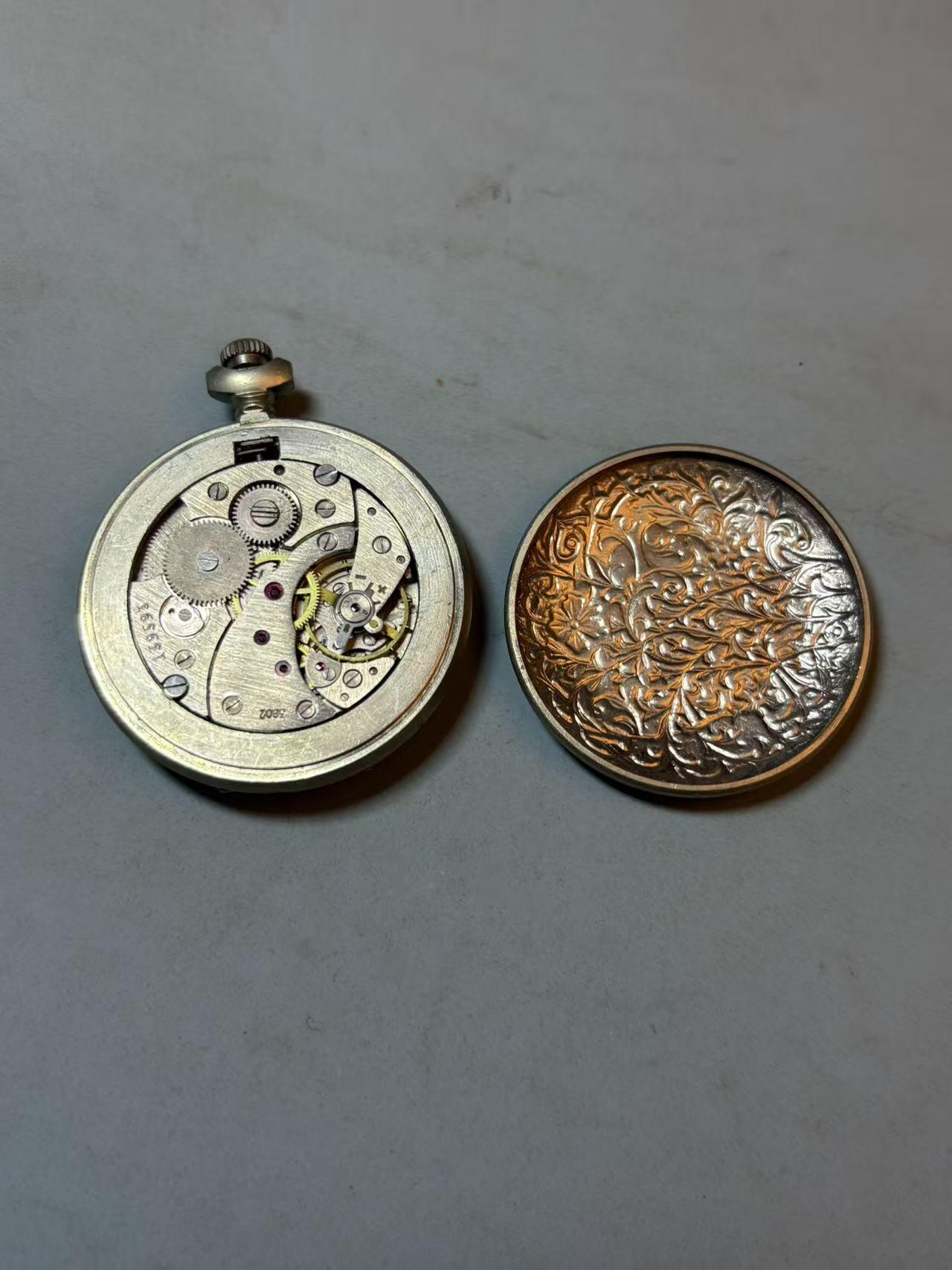 盛世勋华——号角文化勋章邮票专场拍卖第288期 苏联莫尔尼亚（Molnija）美惠三女神机械怀表