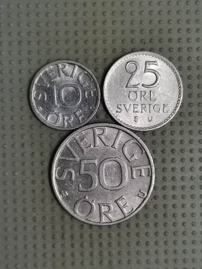 2025年第119场各国散币拍卖（总第119场） - 瑞典3枚