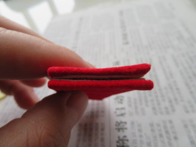 54--【全新】65扎线红领章一付20220104-6