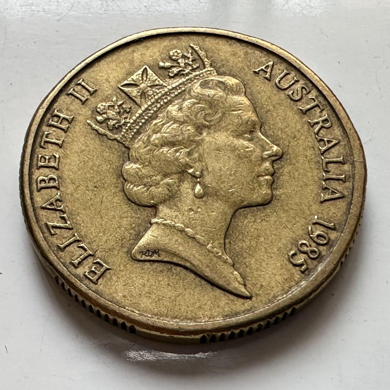 🌹外币初藏🌹🐯2025年第129场  每周二四六晚8️⃣点 接代拍 澳大利亚1985年¥1