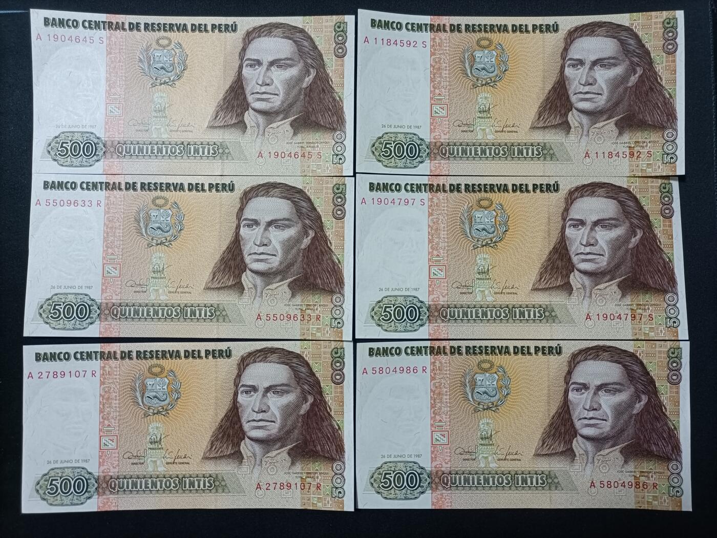 【游宝拍卖】乙巳蛇年89期 全场包邮 六六大顺特别场 秘鲁🇵🇪 UNC/AU