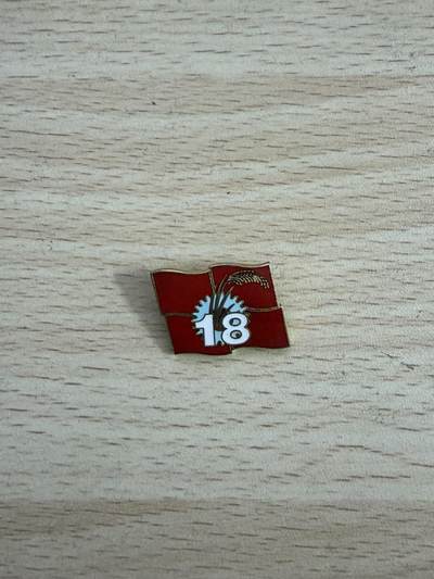 日本 日本共产党第18次大会代表证章  勋章奖章徽章帽章纪念章符号 品相如图 非偏远地区包顺丰 二手物品售出不退不换 - 日本 日本共产党第18次大会代表证章  勋章奖章徽章帽章纪念章符号 品相如图 非偏远地区包顺丰 二手物品售出不退不换