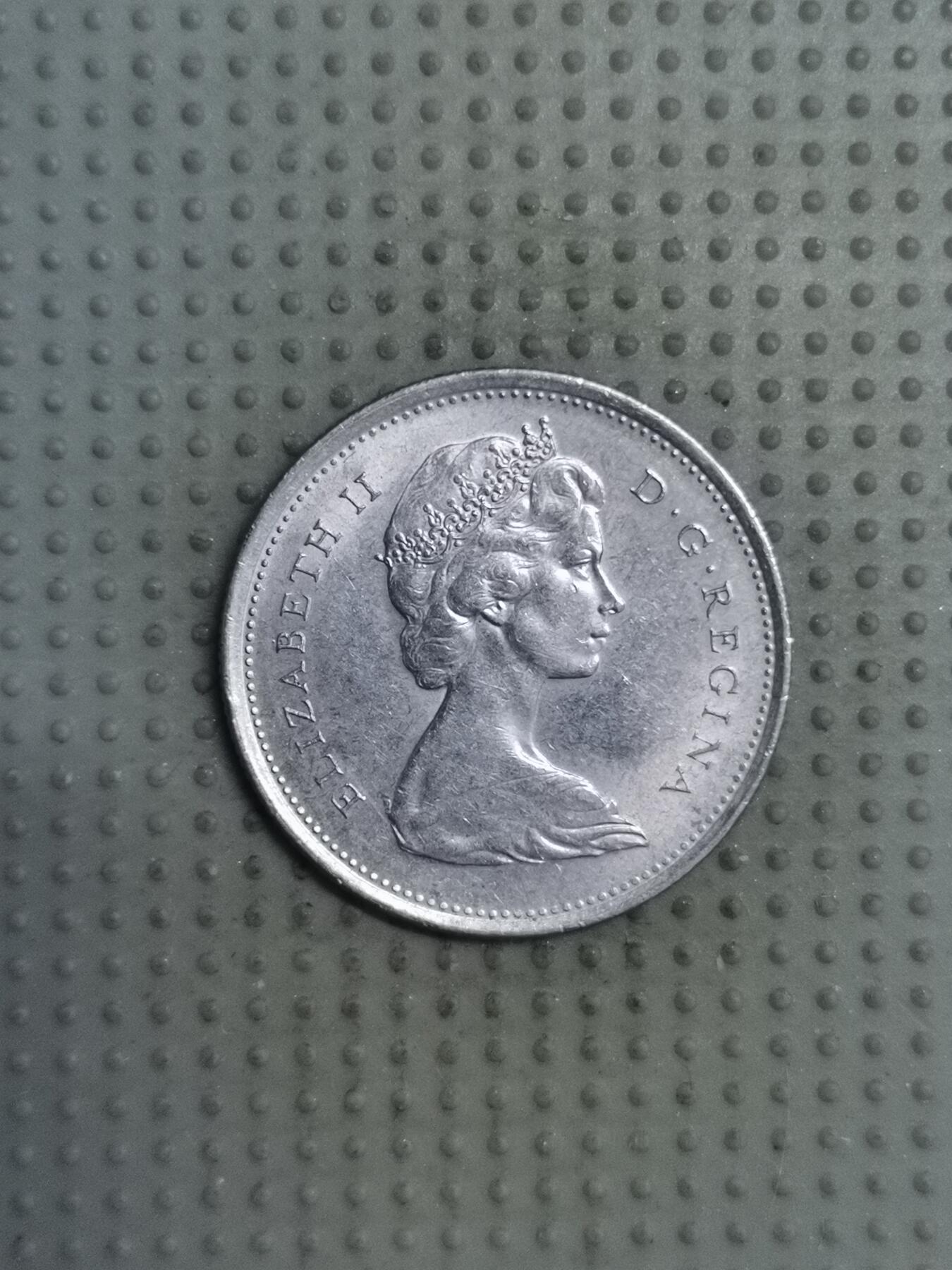 2025年第121场各国散币拍卖（总第121场） 加拿大1972年25分