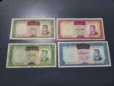 11月21号晚上8点 外国纸币自动截拍第61场 - 伊朗一套