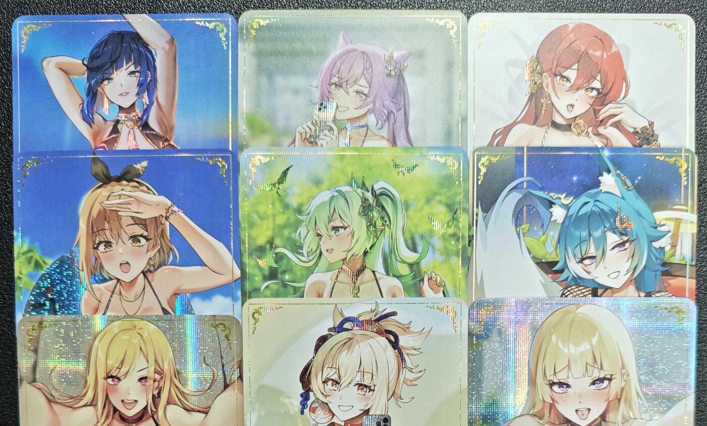 天玑星卡拍第139期《11.18周二截拍艳绝天下》持续收拍收评中 满赠卡需备注 动漫美女 纱布闪 九张