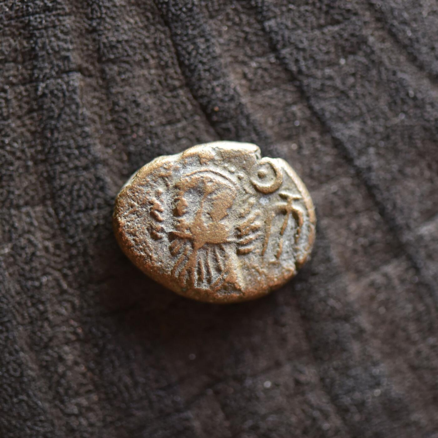 【良泉】第41期【自动场】11月27日晚19.30点开拍！86组，西方古代钱币专场 公元1世纪【埃兰】奥罗德斯一世（卡姆纳斯基尔）铜币，3.62克