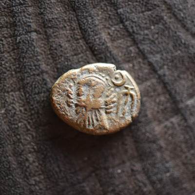 【良泉】第41期【自动场】11月27日晚19.30点开拍！86组，西方古代钱币专场 - 公元1世纪【埃兰】奥罗德斯一世（卡姆纳斯基尔）铜币，3.62克